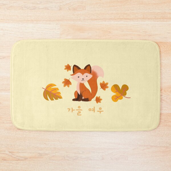 Item preview, Fall Fox Among Autumn Leaves Korean designed and sold by DJCartoonDesigns.