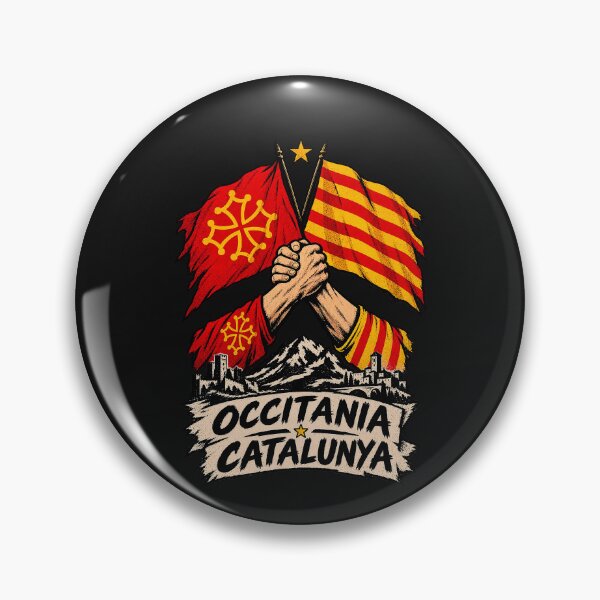 Item preview, Occitania & Catalonia - Stronger Together | Occitan-Catalan Solidarity & Unity designed and sold by TerradVents.