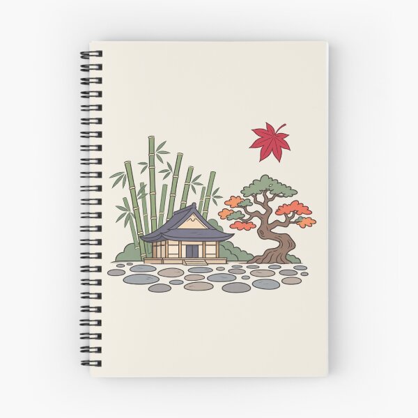 Item preview, Japanese Tea House Garden | Bamboo Zen Maple Art designed and sold by MrDev.