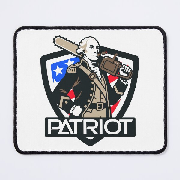 Item preview, George Washington Chainsaw Cigar Patriot Graphic designed and sold by Heaton-B-Design.