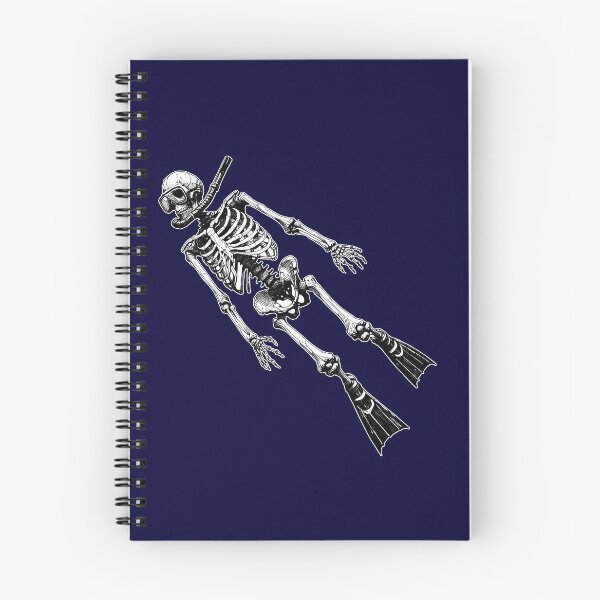 Item preview, Skeleton Snorkeling and Swimming Ocean designed and sold by Lady-K-.
