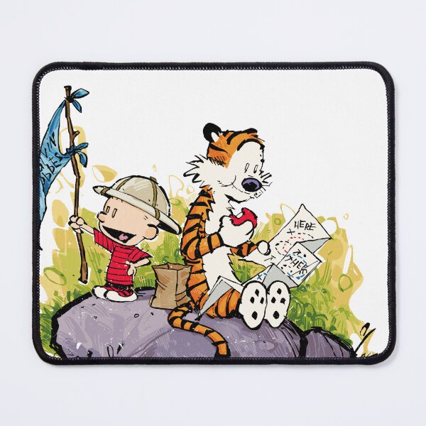 Item preview, Calvin and Hobbes Map designed and sold by Nikita Abakumov.