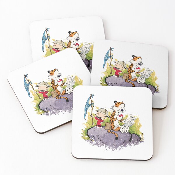 Item preview, Calvin and Hobbes Map designed and sold by Nikita Abakumov.