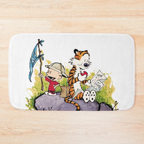 Item preview, Calvin and Hobbes Map designed and sold by Nikita Abakumov.