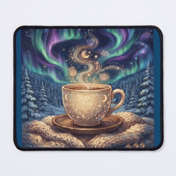 Item preview, Celestial Northern Lights Teacup designed and sold by Azurart2.