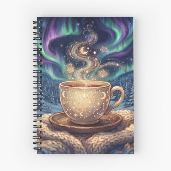 Item preview, Celestial Northern Lights Teacup designed and sold by Azurart2.