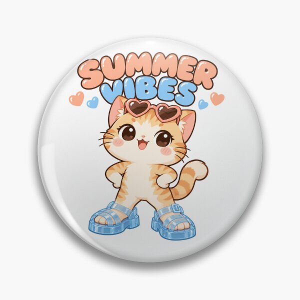 Item preview, Jelly Sandal Cat in Kawaii Summer Style designed and sold by DmaarGroup.
