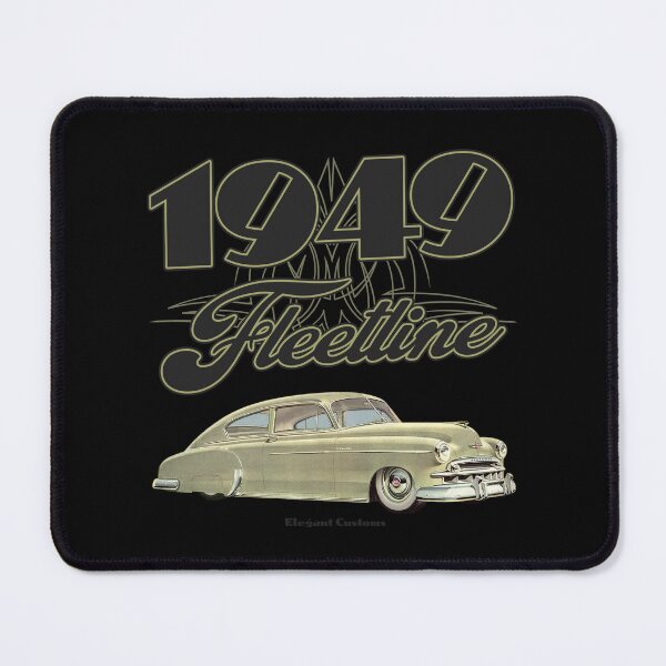Item preview, 1949 Fleetline with text - Lowrider, Kustom, Hot Rod, Muscle Car designed and sold by Elegant Customs.