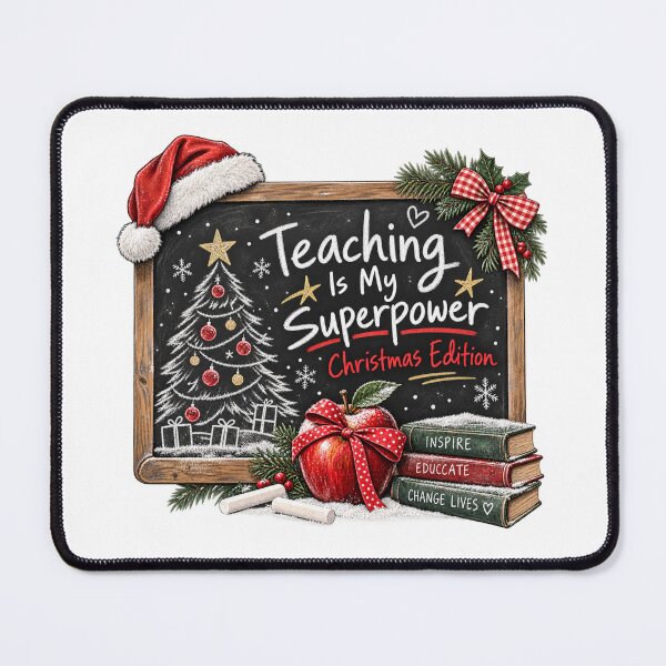 Item preview, Teaching Is My Superpower Christmas Edition designed and sold by CoolContent Factory.