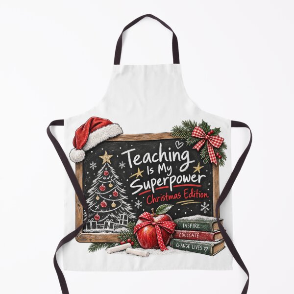 Item preview, Teaching Is My Superpower Christmas Edition designed and sold by CoolContent Factory.