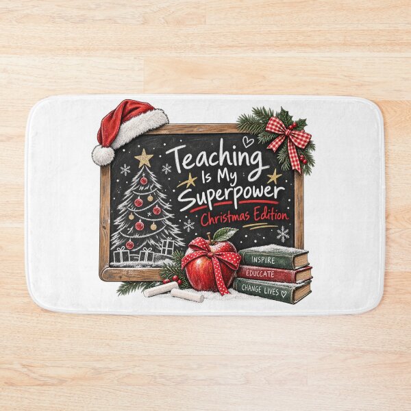 Item preview, Teaching Is My Superpower Christmas Edition designed and sold by CoolContent Factory.