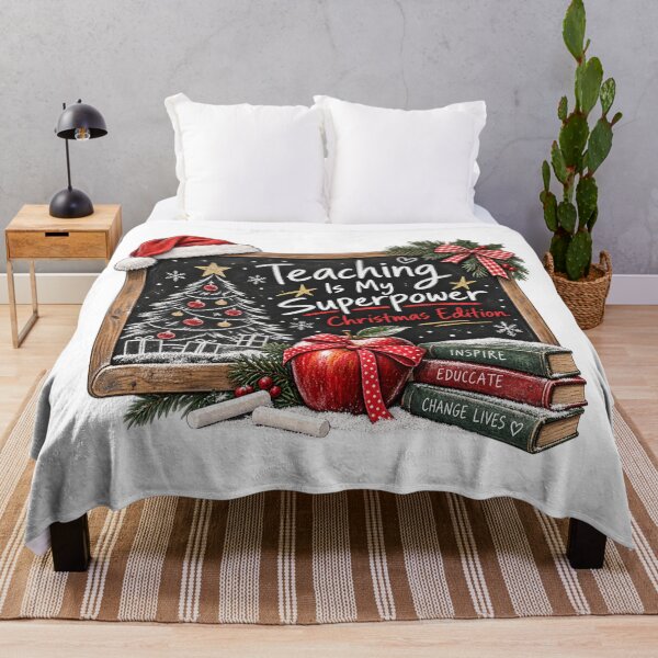 Item preview, Teaching Is My Superpower Christmas Edition designed and sold by CoolContent Factory.