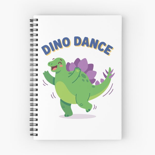 Item preview, Dancing Stegosaurus Dinosaur Dino Dance Cartoon designed and sold by Chillo tees.