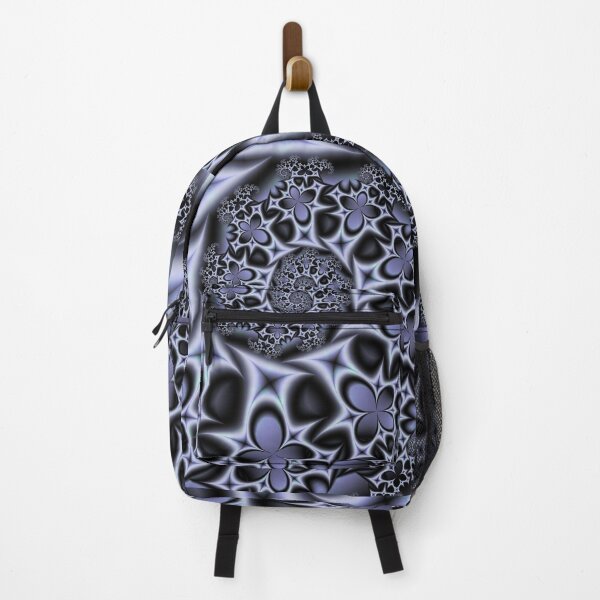 Item preview, Purple Floral Fractal Spiral Pattern Art designed and sold by pinkal.