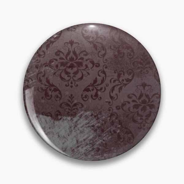 Item preview, Frosted Gothic Damask Burgundy Journal Page designed and sold by PapercutandSuch.