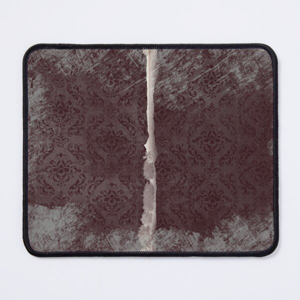 Item preview, Frosted Gothic Damask Burgundy Journal Page designed and sold by PapercutandSuch.