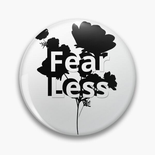Item preview, Fear Less Floral Silhouette Motivational Design designed and sold by Mr besho.