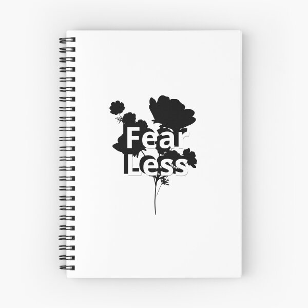 Item preview, Fear Less Floral Silhouette Motivational Design designed and sold by Mr besho.