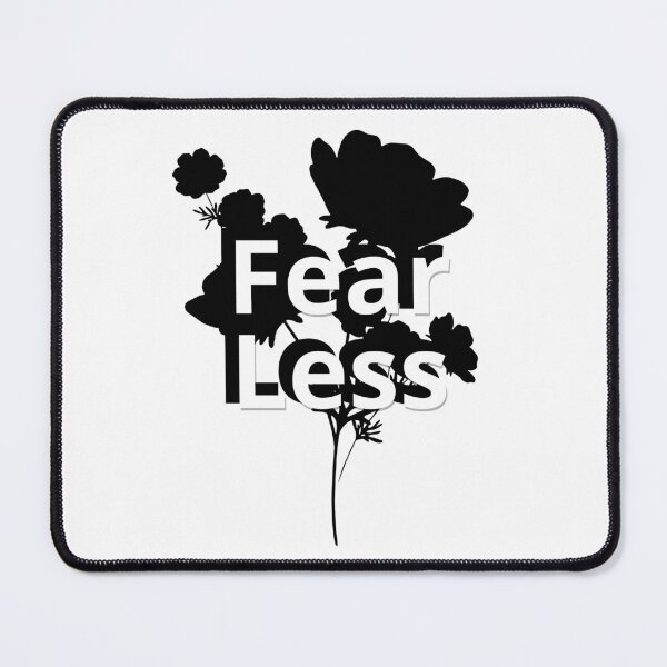 Item preview, Fear Less Floral Silhouette Motivational Design designed and sold by Mr besho.