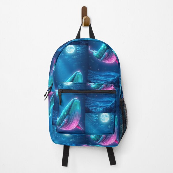 Item preview, Bioluminescent Whale Abstract Ocean designed and sold by CooksCreators.