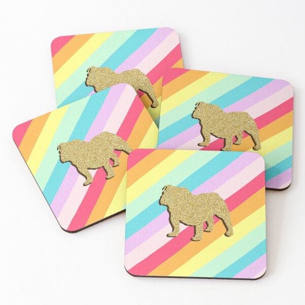 Item preview, Bulldog and stripes designed and sold by Ana Gorozpe.