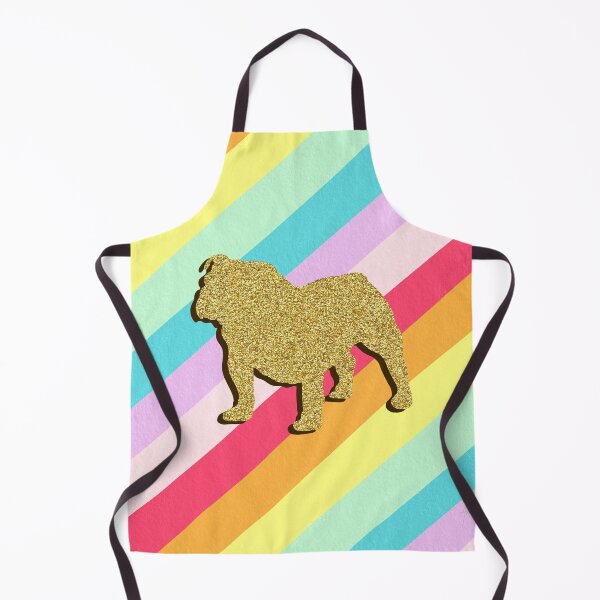 Item preview, Bulldog and stripes designed and sold by Ana Gorozpe.