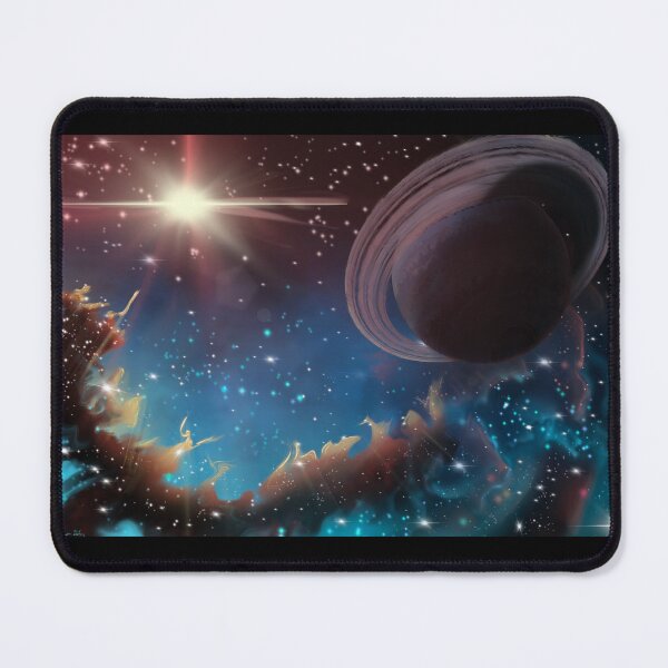 Item preview, Nebula Drifter — Ringed Planet in Deep Color designed and sold by tallangrobergart.