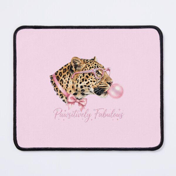 Item preview, Pawsitively Fabulous Leopard - Cute Pink Coquette Leopard designed and sold by Vibe-Vary.
