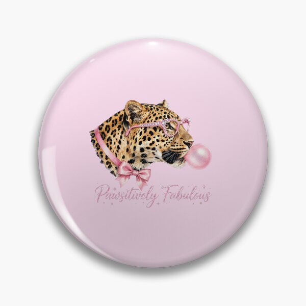 Item preview, Pawsitively Fabulous Leopard - Cute Pink Coquette Leopard designed and sold by Vibe-Vary.