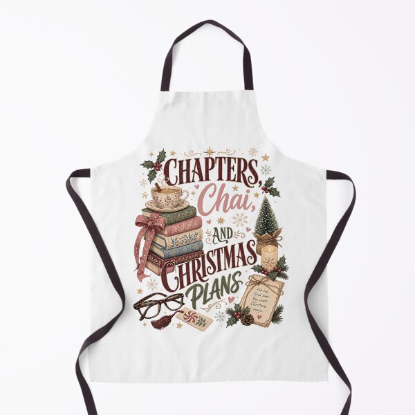 Item preview, Chapters Chai and Christmas Plans Book Lover designed and sold by JoyfullyOffbeat.