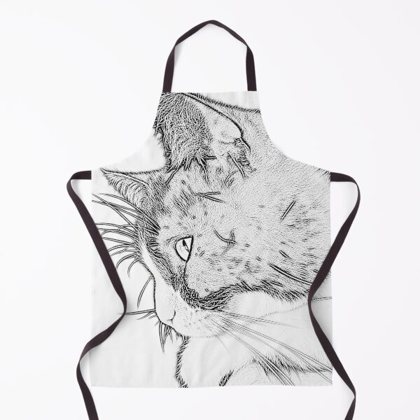 Item preview, Animals Through Lines No. 01 – The Curious Cat  designed and sold by Tancoco.