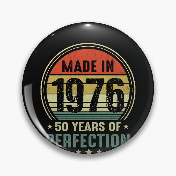 Item preview, Vintage Made In 1976 - 50 Years Of Perfection 50th Birthday designed and sold by FernaRoje.