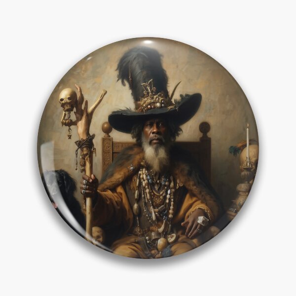 Item preview, King of Voodoo - Papa Legba designed and sold by ArtsyAlgorithms.