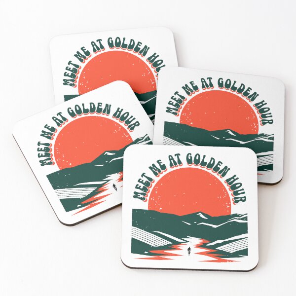 Item preview, Meet Me at Golden Hour Sunset Cycling Mountain Adventure T-Shirt designed and sold by Design-Pro-21.