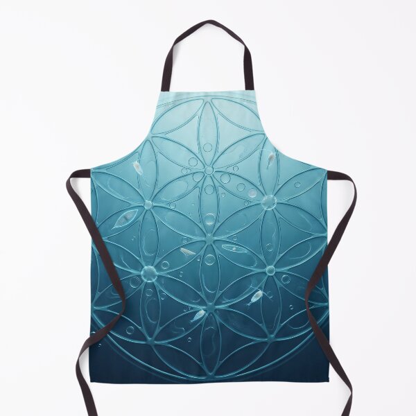 Item preview, Underwater Flower of Life with Floating Water Bubbles designed and sold by monkeybusiness.pt.