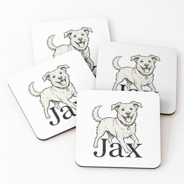 Item preview, Jax Dog Sketch for Proud Jax Pet Parents and Active Yellow Lab Rescue Lovers designed and sold by raedattia.