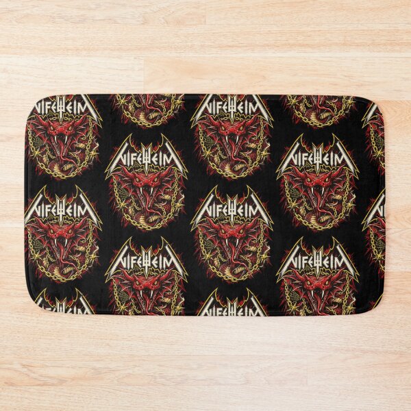 Item preview, Nifelheim Black Metal – Demonic Serpent Vintage Heavy Metal Art designed and sold by SarcasmLounge.