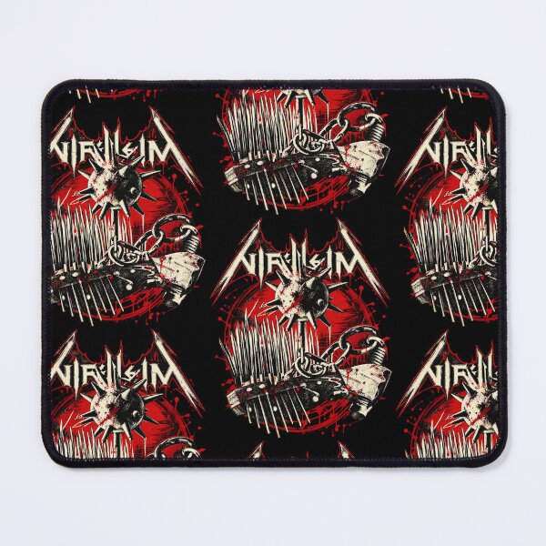 Item preview, Nifelheim Black Metal – Spiked Mace Chains Vintage Extreme Metal Art designed and sold by SarcasmLounge.