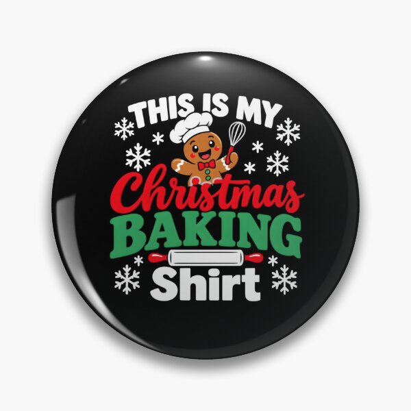Item preview, This Is My Christmas Baking Shirt Funny Gingerbread Baker designed and sold by clothesy7.