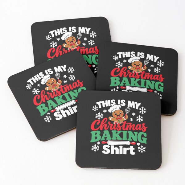 Item preview, This Is My Christmas Baking Shirt Funny Gingerbread Baker designed and sold by clothesy7.