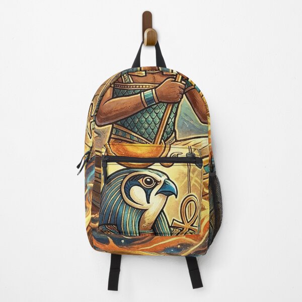 Item preview, Egyptian God Ra Sailing Solar Barque across Underworld designed and sold by Lucid Dream Pixel.