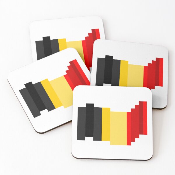 Item preview, Pixel Belgium Flag  designed and sold by HarveyHandcraftsandDesigns.
