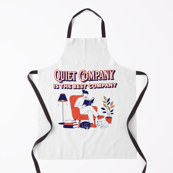 Item preview, Quiet Company Is the Best Company Book Lover Introvert Cat Dog T-Shirt designed and sold by Design-Pro-21.
