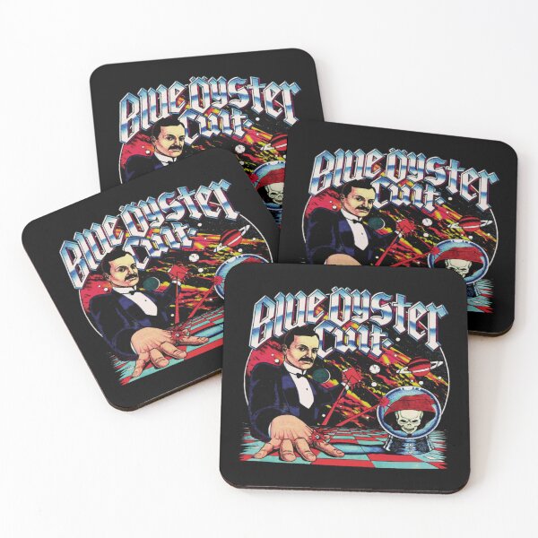 Item preview, Blue Öyster Cult Band Retro Vintage Logo designed and sold by RokenrolTEXT.