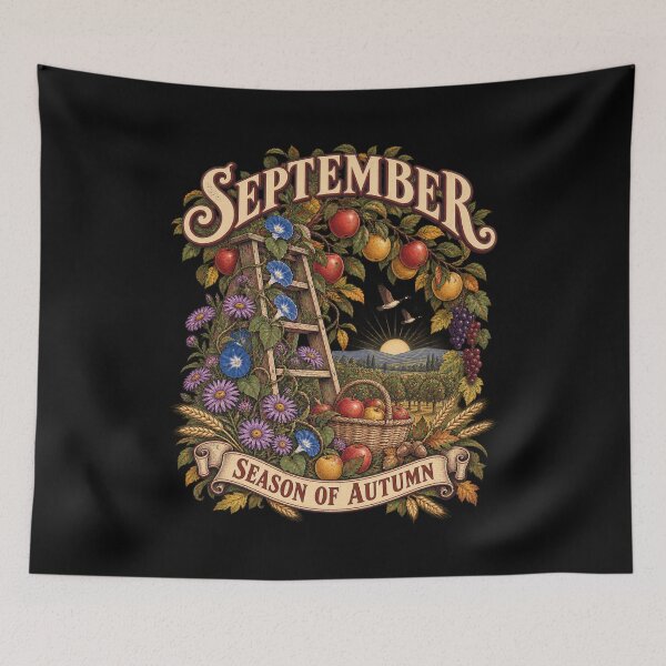 Item preview, September Orchard Harvest designed and sold by Side Quest Co..