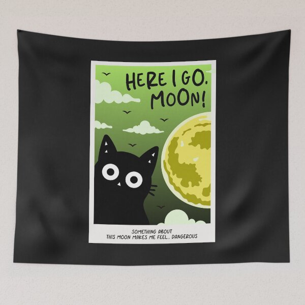 Item preview, It’s Nighttime… The Moon Is Making Me Do Things. designed and sold by DibujandoPorfa.