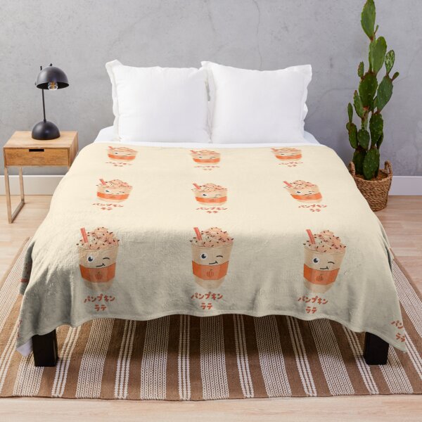Item preview, Kawaii Cartoon Pumpkin Spice Latte Japanese designed and sold by DJCartoonDesigns.