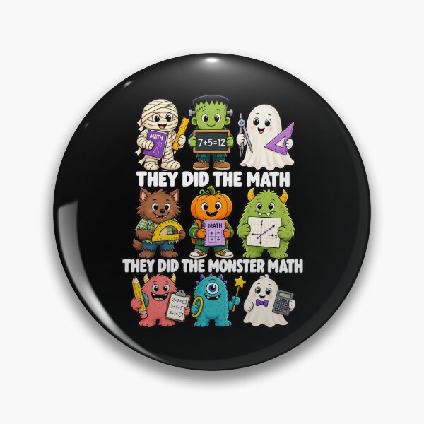 Item preview, They Did The Math They Did The Monster Math designed and sold by TheGuildDnDClub.