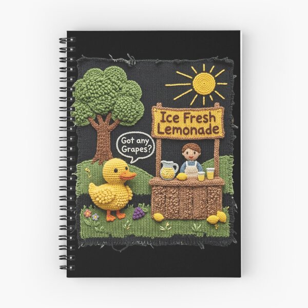 Item preview, Funny Duck Lemonade Stand Crochet Faux Patchwork Summer Gift designed and sold by NADIASHOP86.