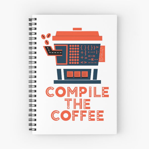 Item preview, Compile the Coffee Funny Programmer Coding Coffee Developer T-Shirt designed and sold by Design-Pro-21.